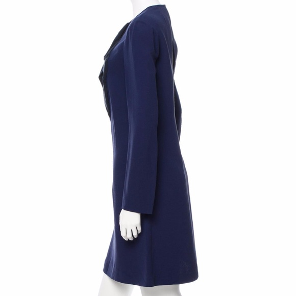 NEW!!! Miu Miu Silk-Accented Shift Dress - Picture 2 of 3